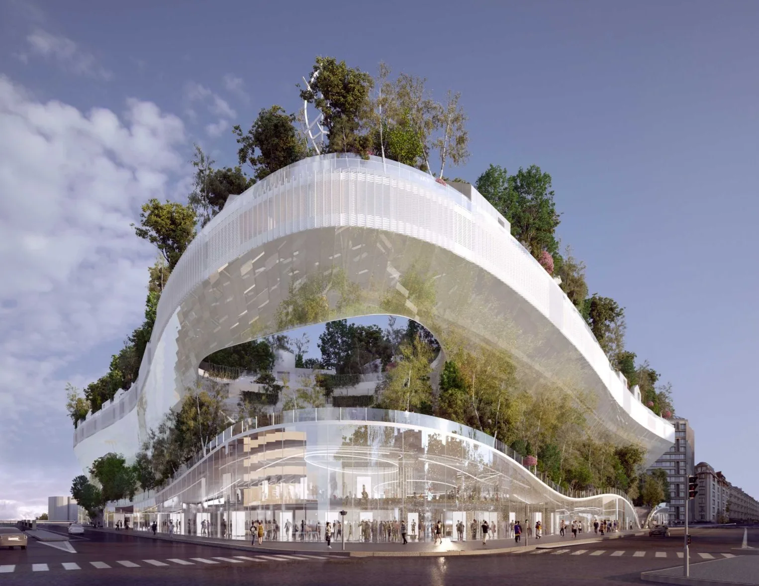 Mille Arbres, Paris — vue 2 — OXO Architectes
