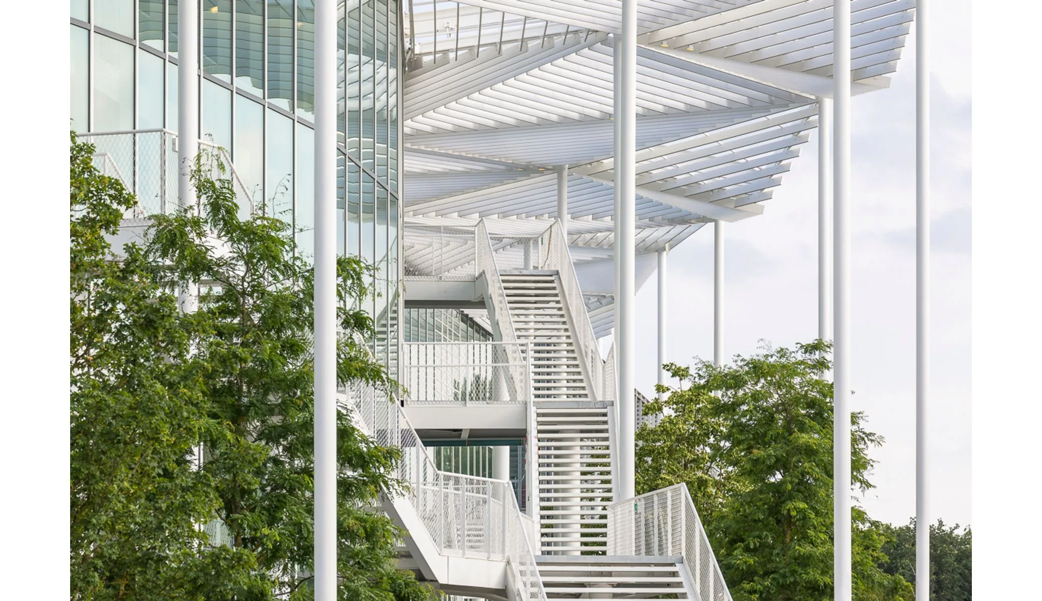 Bâtiment d'Enseignements Mutualisés, Saclay, France — vue 6 — OXO Architectes