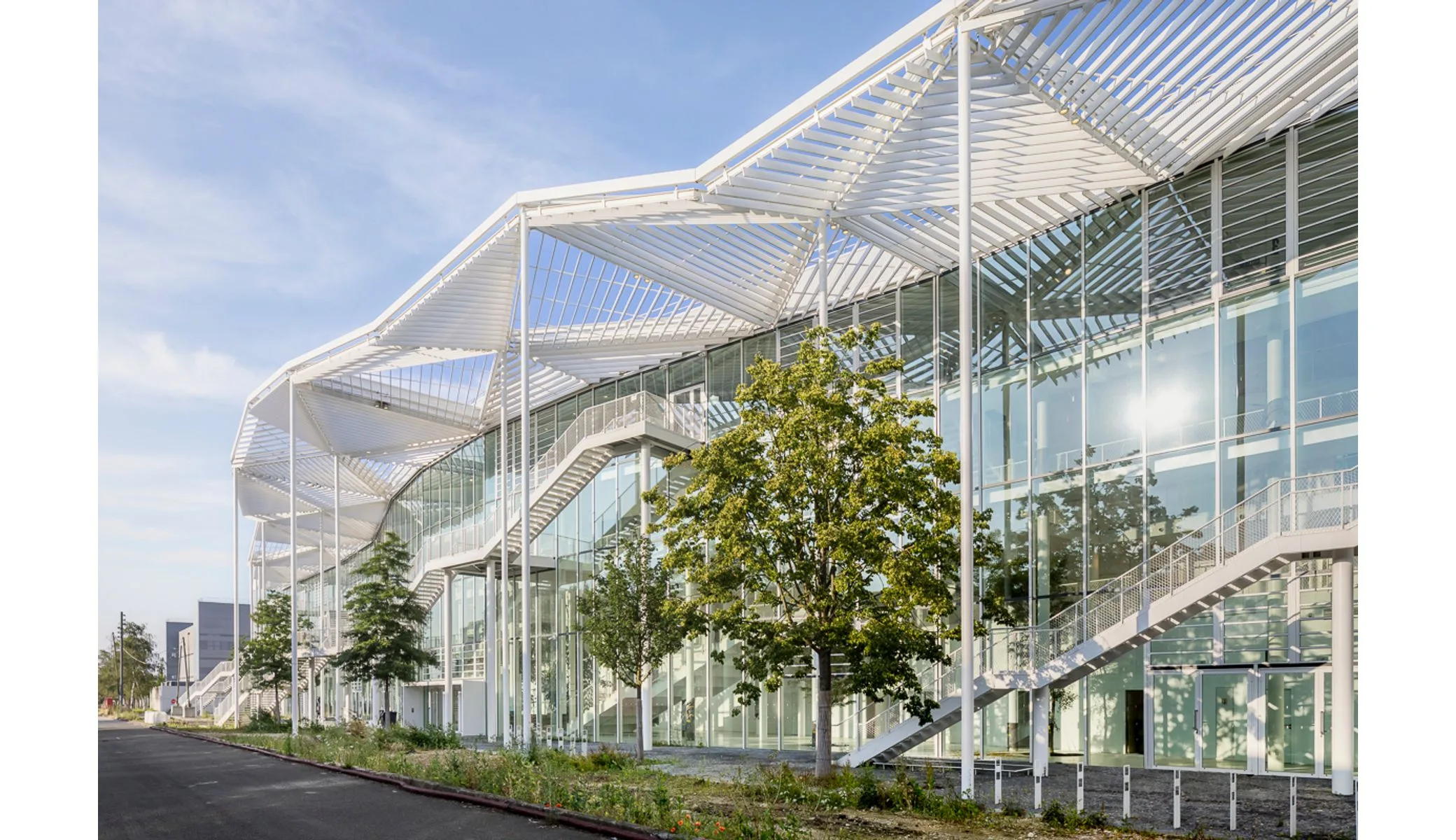 Bâtiment d'Enseignements Mutualisés, Saclay, France — vue 7 — OXO Architectes