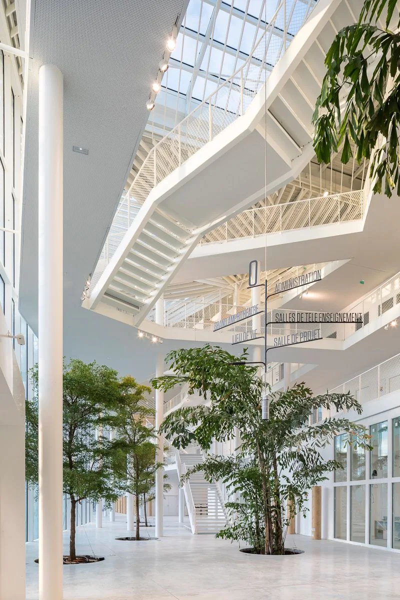 Bâtiment d'Enseignements Mutualisés, Saclay, France — vue 9 — OXO Architectes