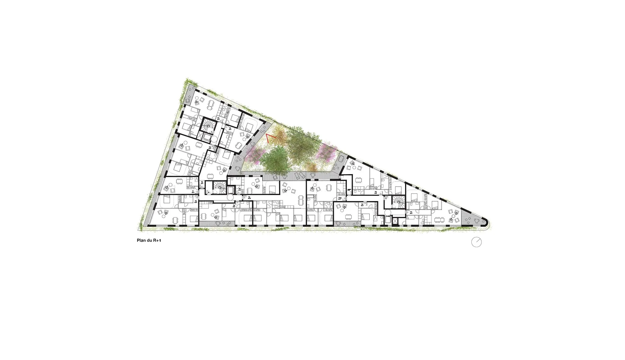 Le Cristal, Nanterre — vue 10 — OXO Architectes