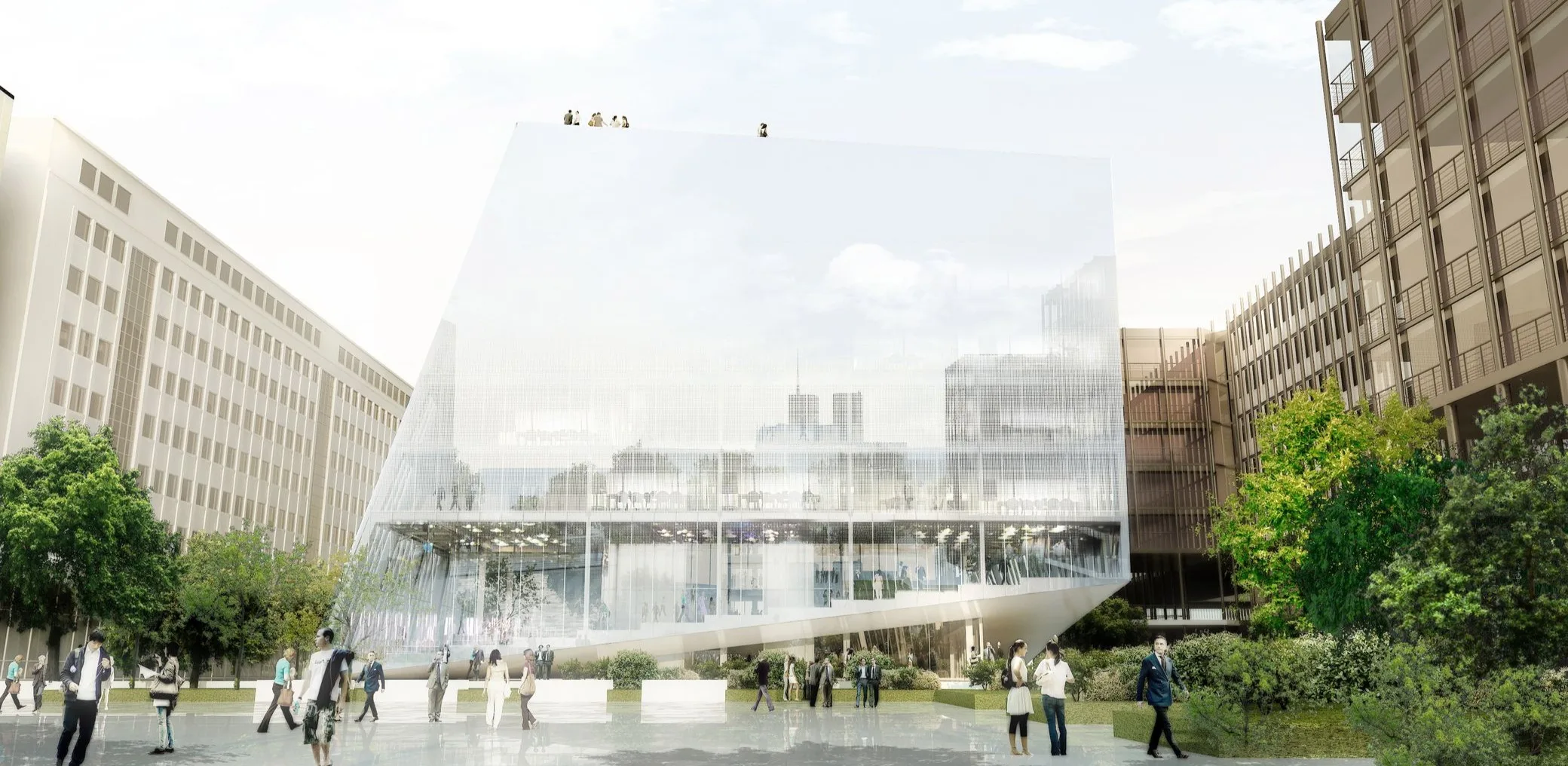 Cité de l’innovation Sorbonne Université, erp à Paris — OXO Architectes, © Pierre Chatel-innocenti/ oxo