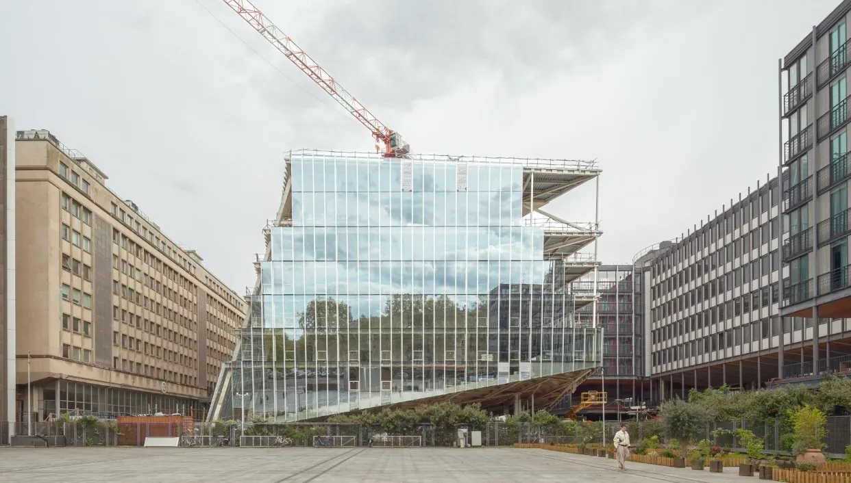 Cité de l’innovation Sorbonne Université, Paris, vue 2, OXO Architectes
