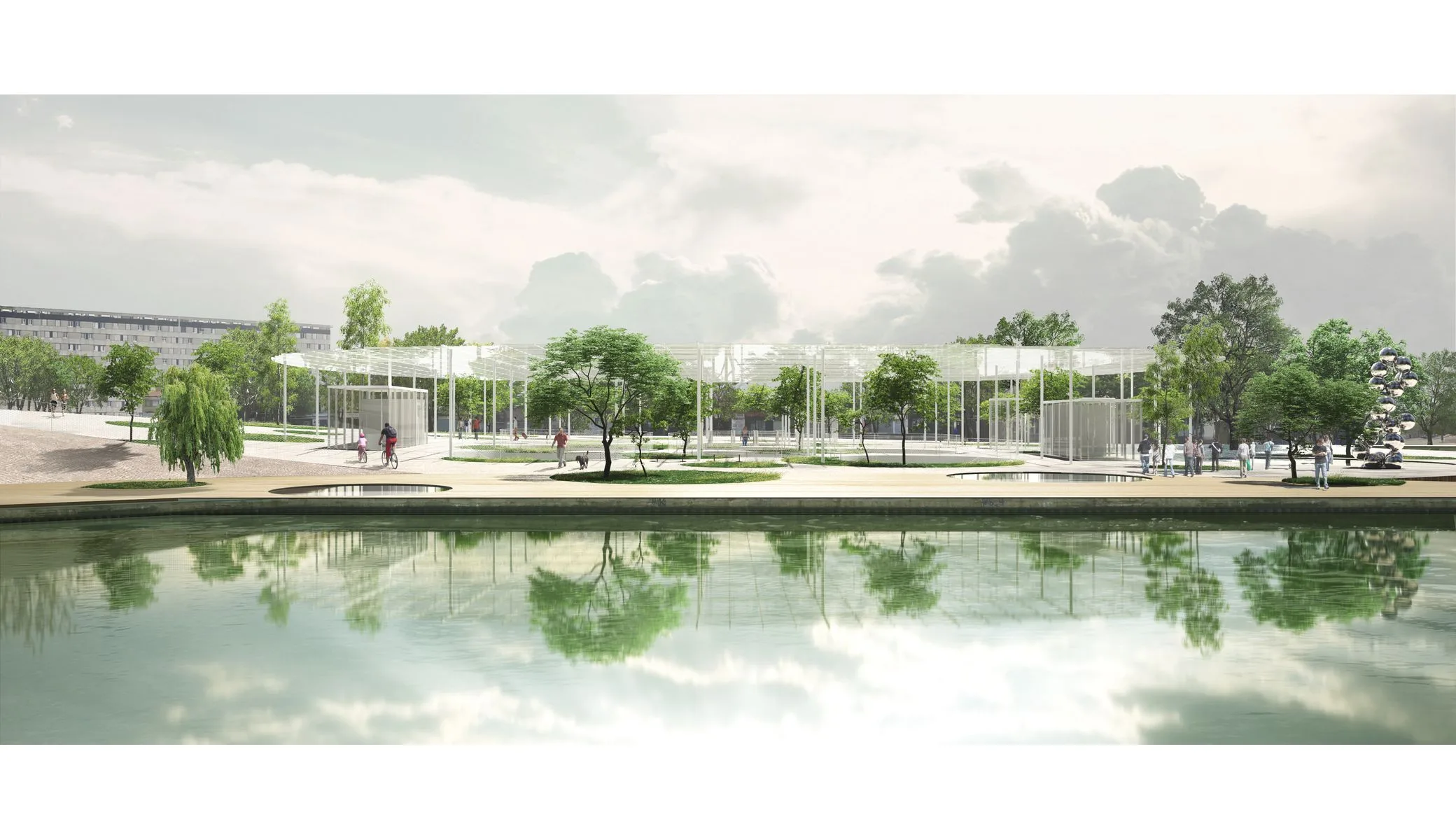 Gare de Bondy, Bondy, France — vue 2 — OXO Architectes