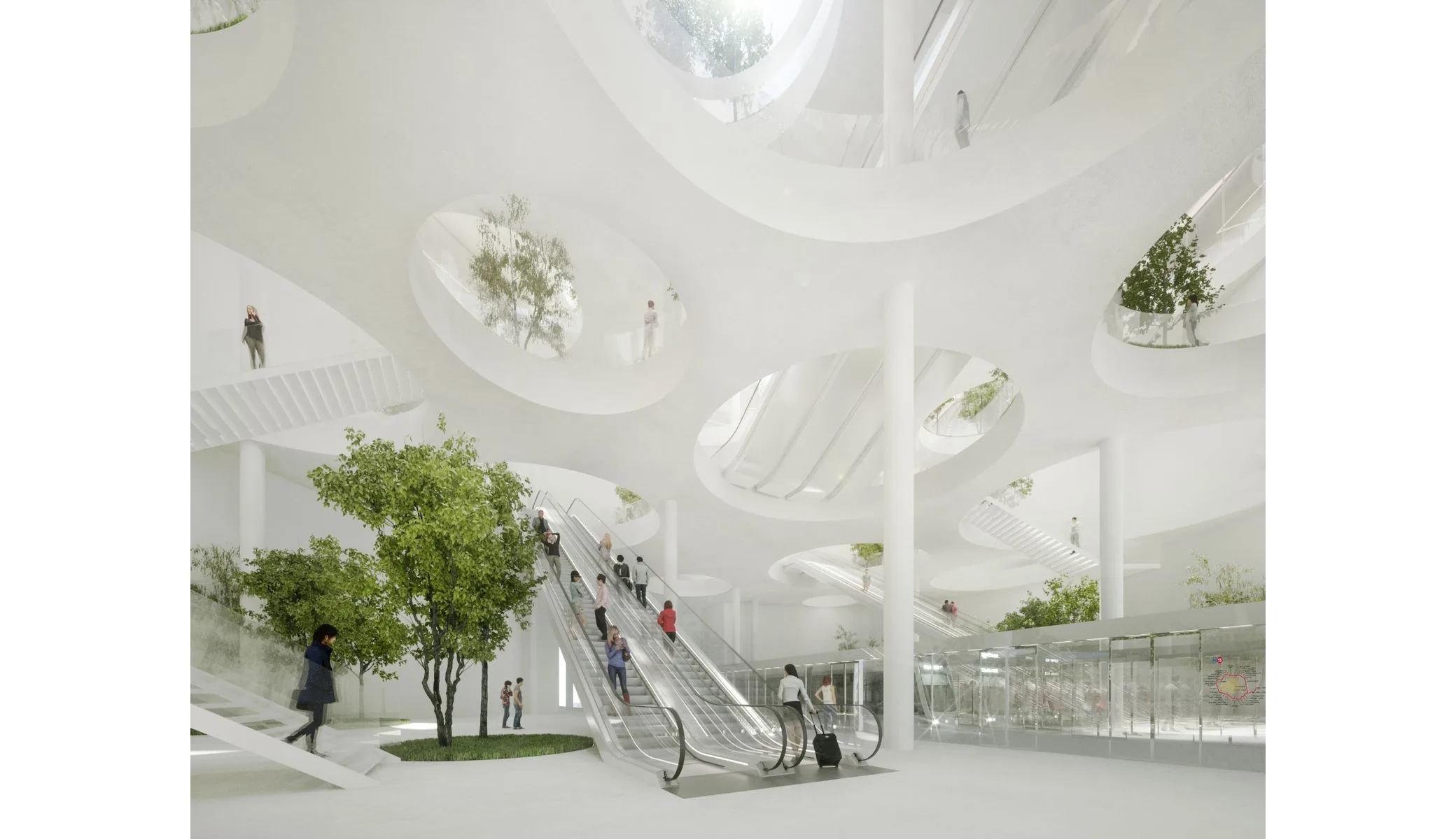 Gare de Bondy, Bondy, France — vue 4 — OXO Architectes