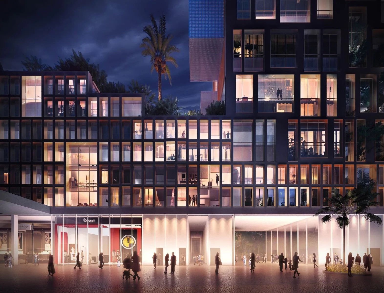 Jardins Flottants, logements à Nice, France — OXO Architectes