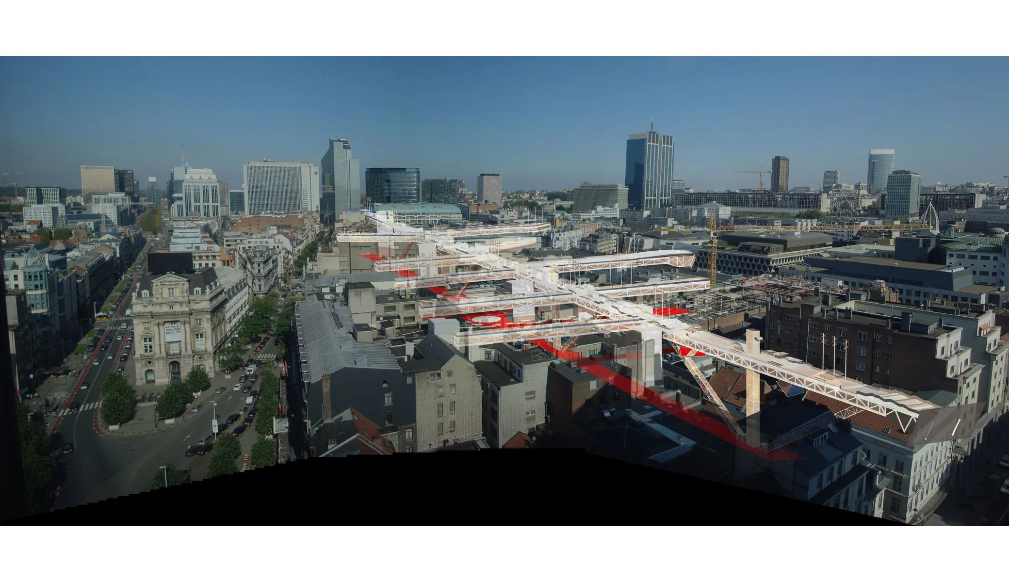 Rue Neuve, Rue Haute, Bruxelles, Belgique — vue 3 — OXO Architectes