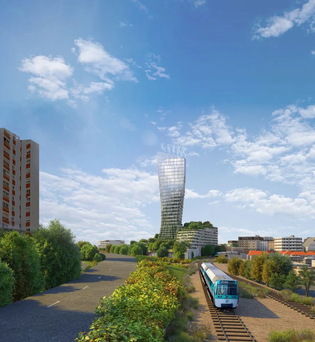 L'Arbre de Vie, Créteil — vue 7 — OXO Architectes