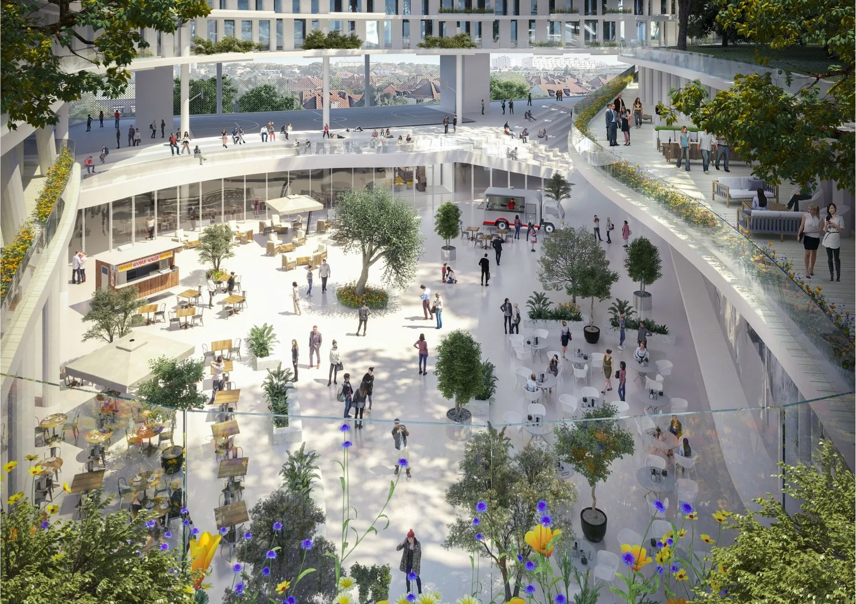 L'Arbre de Vie, Créteil — vue 8 — OXO Architectes
