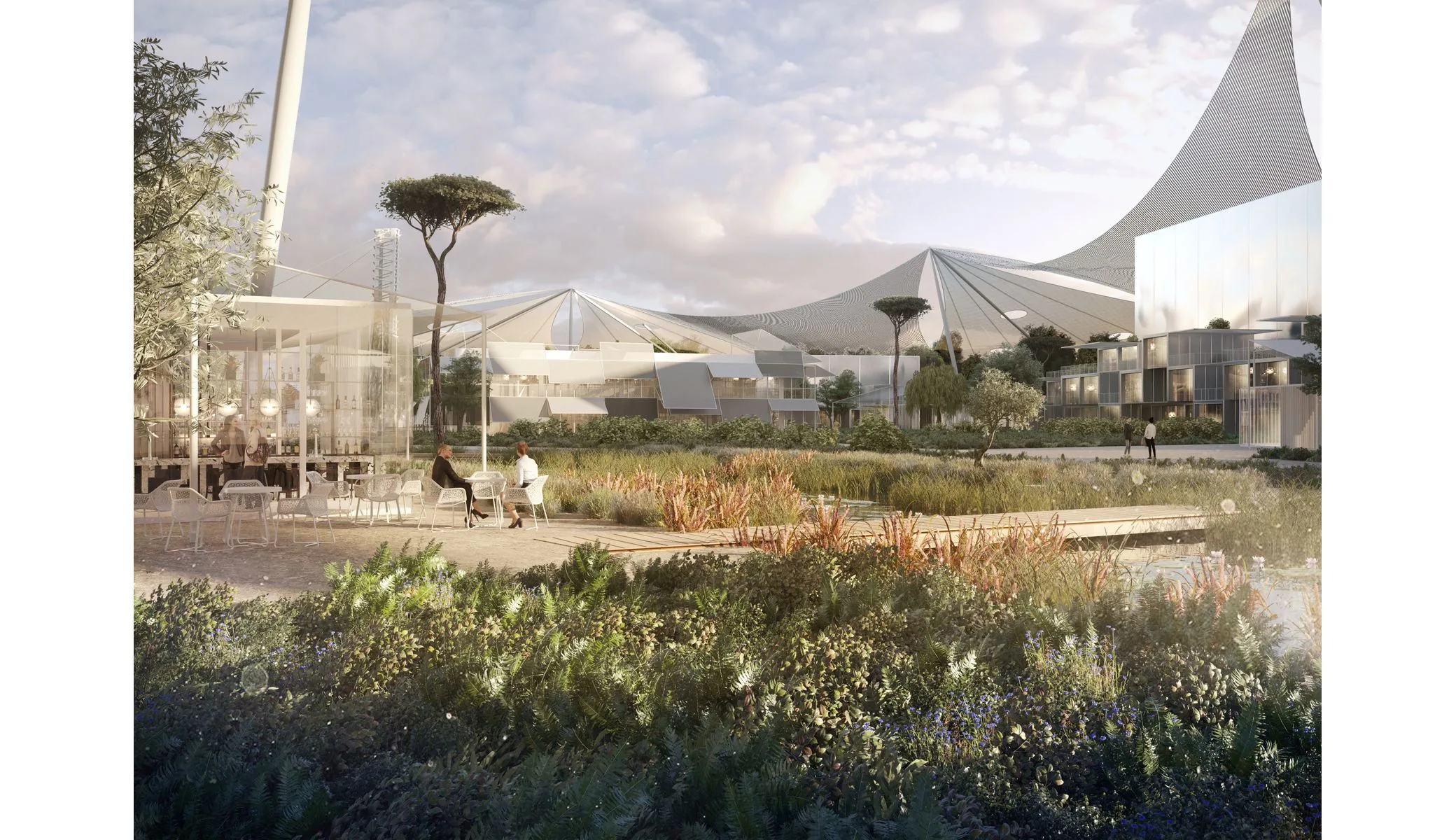 Studios de cinema, equipement culturel à Confidentiel — OXO Architectes