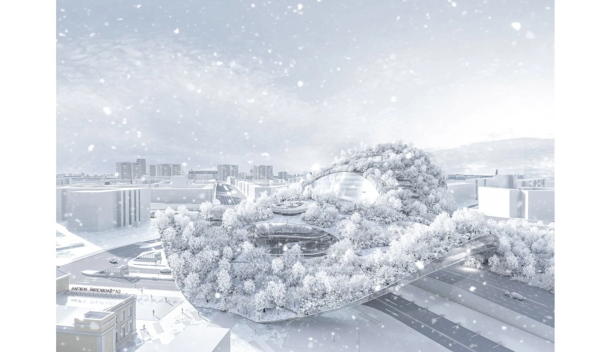 FLOWING PARK, Moscou — vue 6 — OXO Architectes