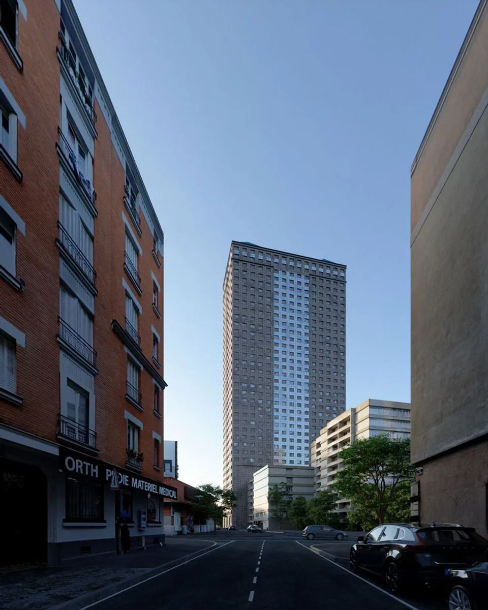Tour Grand Angle, Aubervilliers, France — vue 9 — OXO Architectes