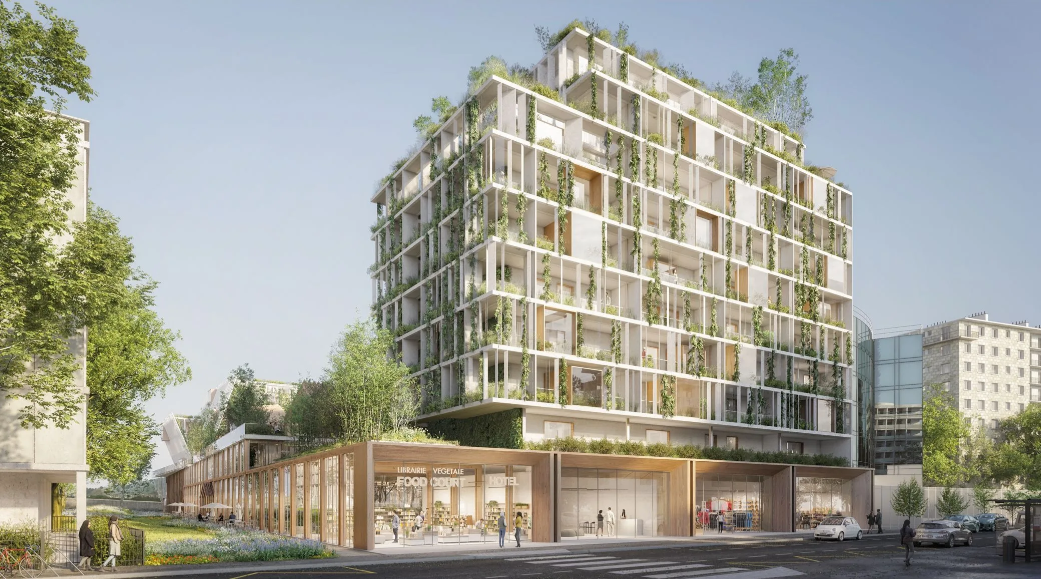 Boulogne Seine Gourmande, Boulogne-Billancourt, France — vue 4 — OXO Architectes