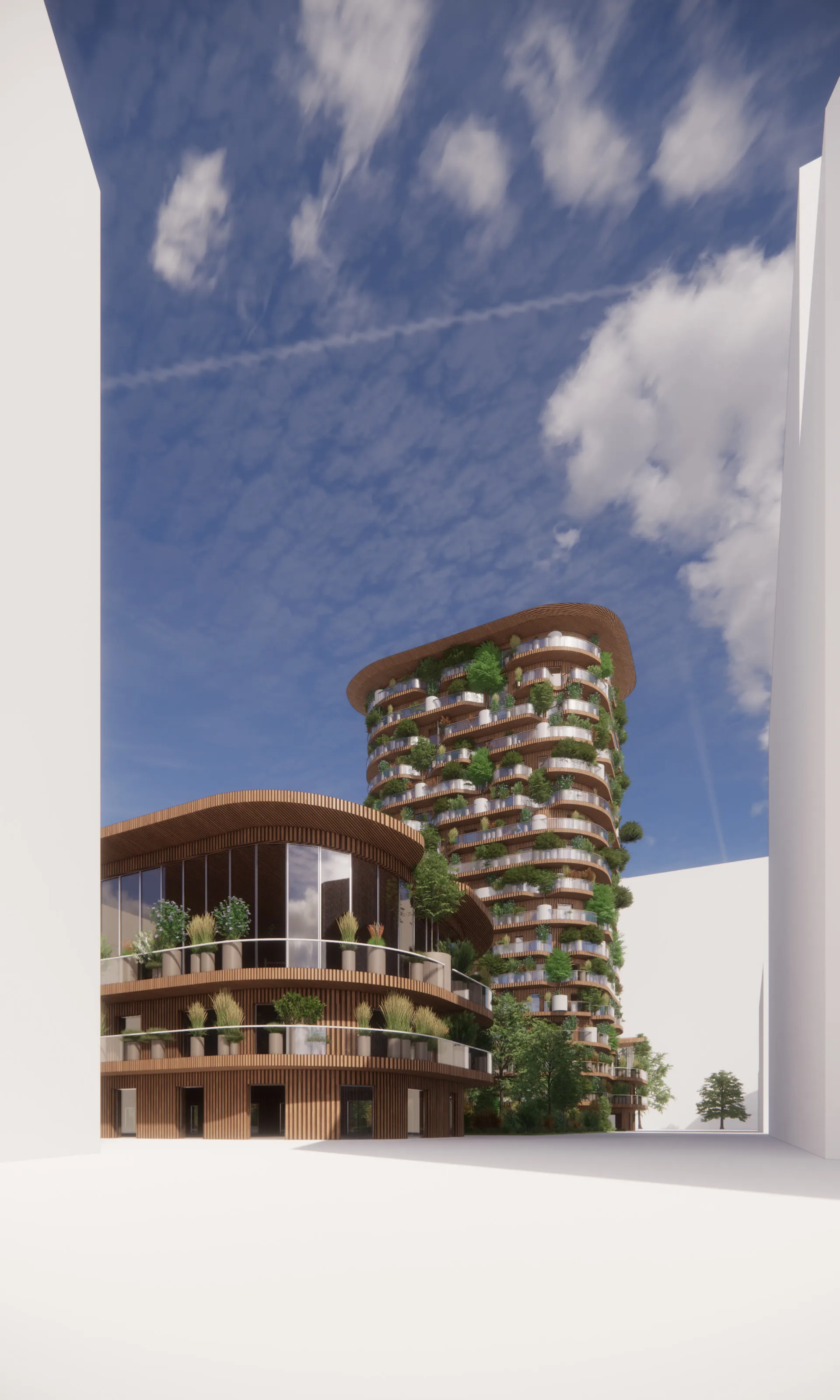 La Tour d'Asnières , Asnières-sur-Seine, France — vue 8 — OXO Architectes