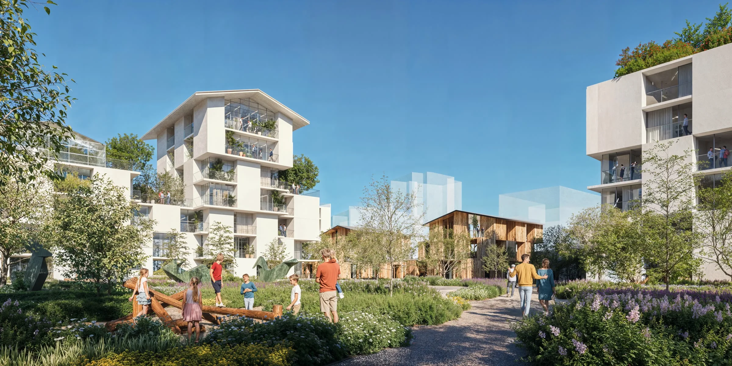 Montigny-lès-Cormeilles, Montigny-lès-Cormeilles, France — vue 2 — OXO Architectes