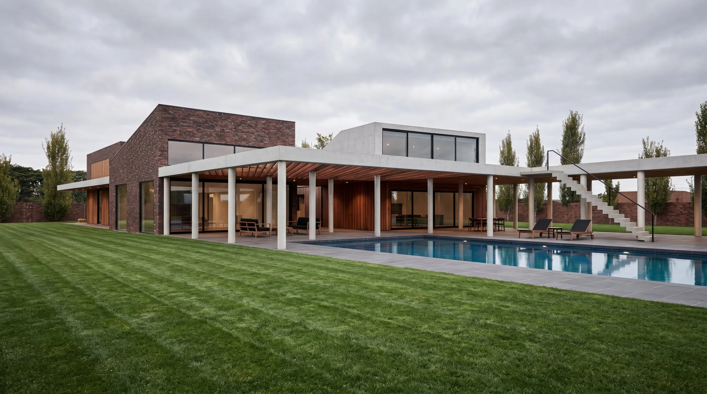 Villa C, Belgique — vue 3 — OXO Architectes