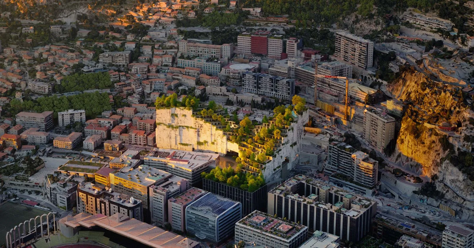 The Valley, mixte / hôtel · logements · bureaux à Monaco — OXO Architectes