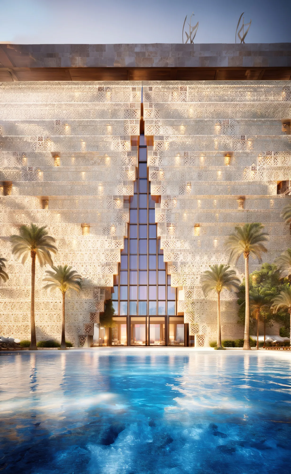 Hôtel Bamako, Bamako, Mali — vue 4 — OXO Architectes