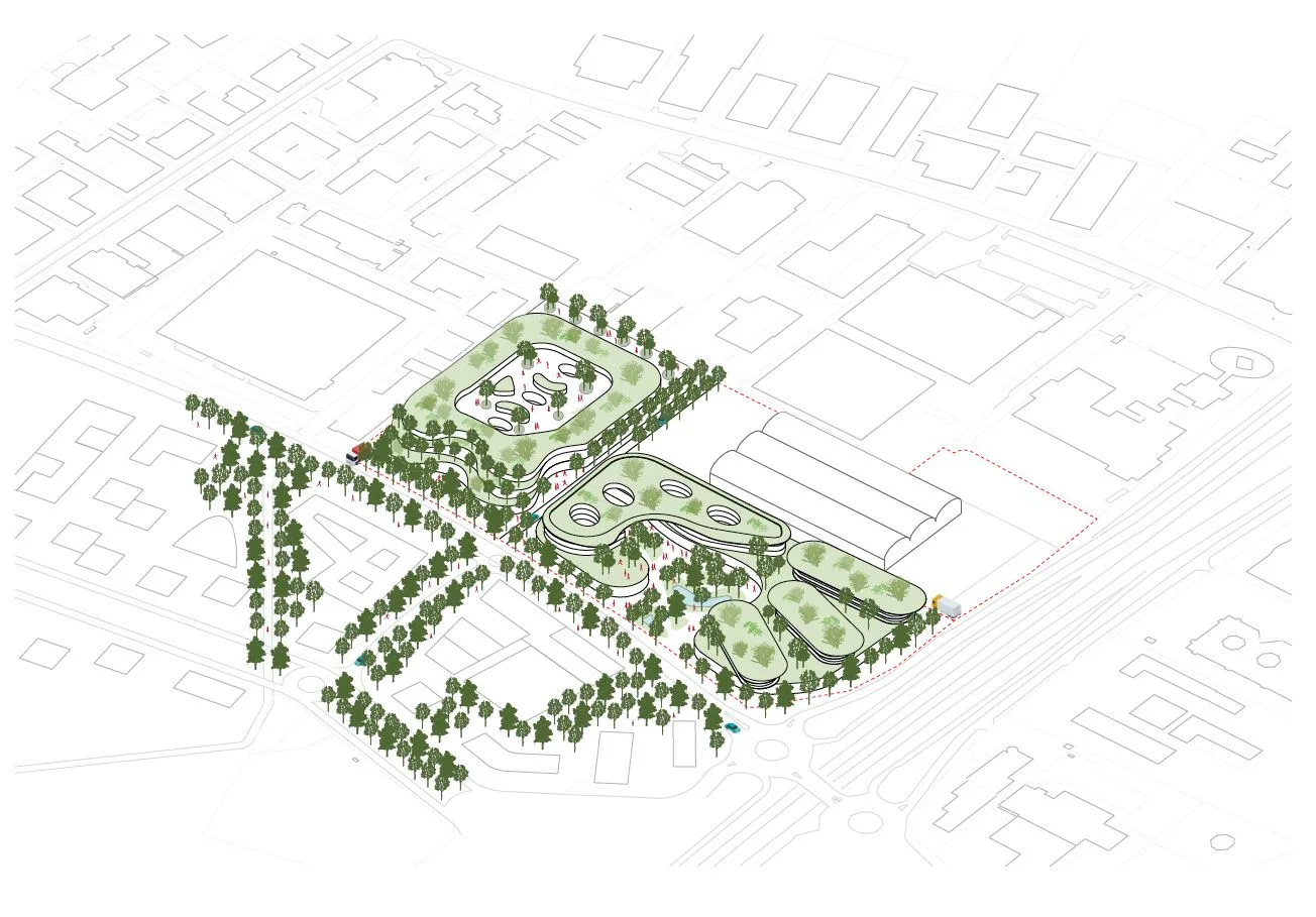 Marcel Paul, Saint-Herblain, France — vue 4 — OXO Architectes