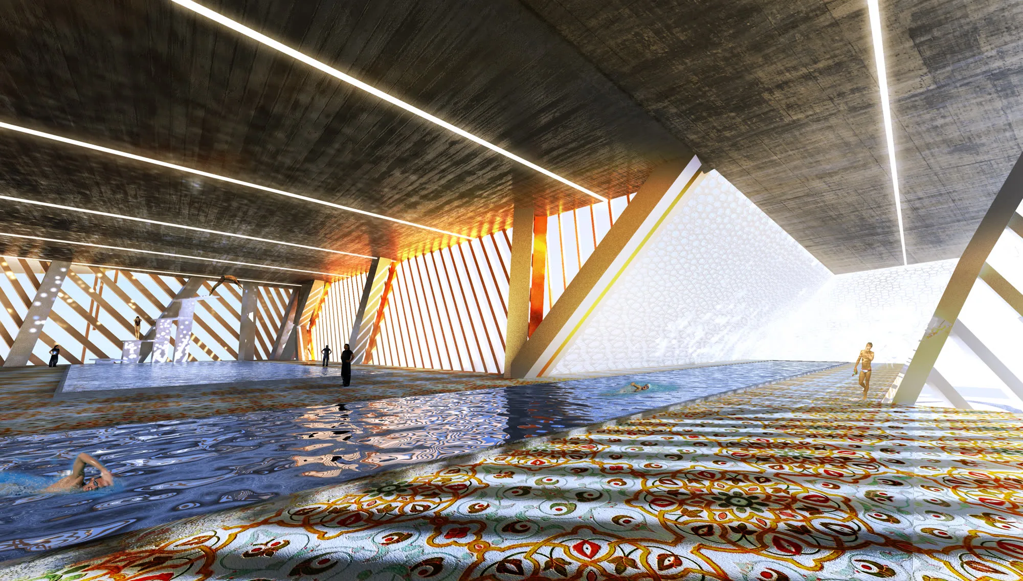 City Sand, Sahara, Maroc — vue 3 — OXO Architectes