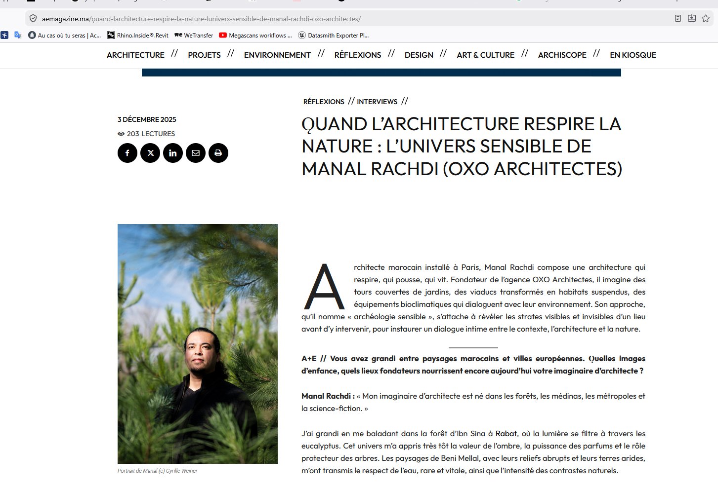 A+E Magazine — Manal Rachdi’s sensible archaeology