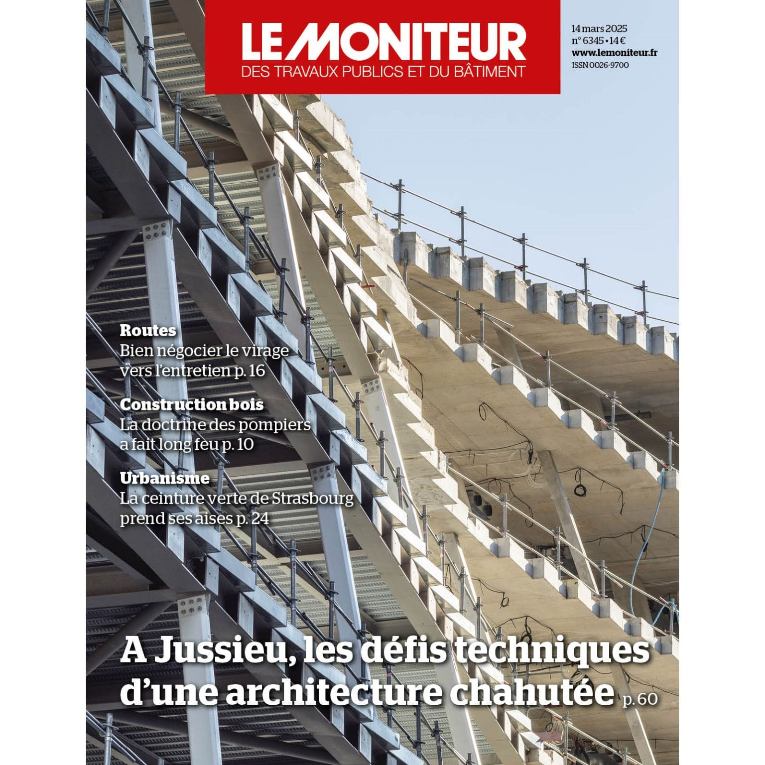La Cité de l'Innovation à Jussieu en couverture du Moniteur