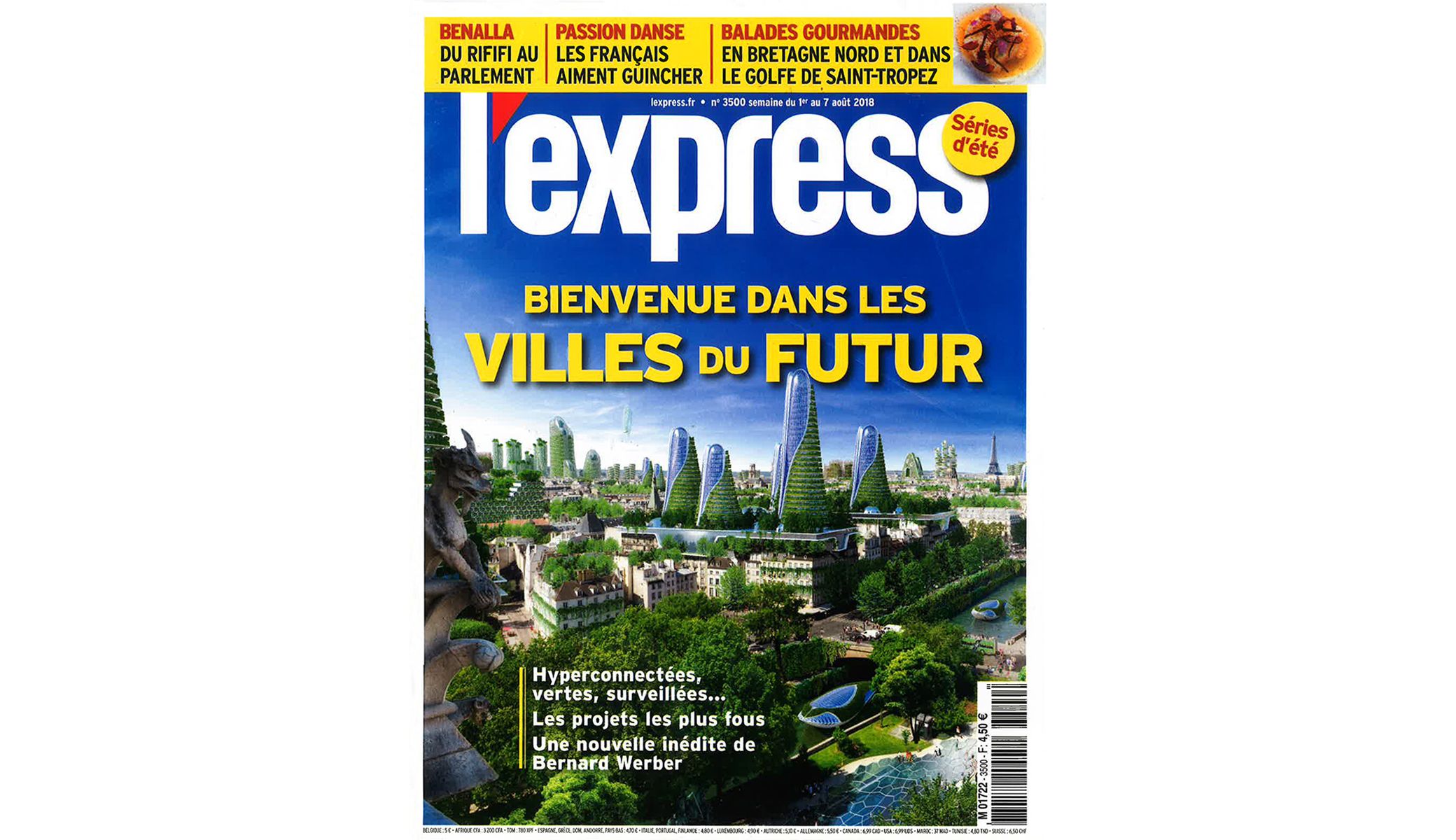 L' Express : "Welcome to the cities from the futur"