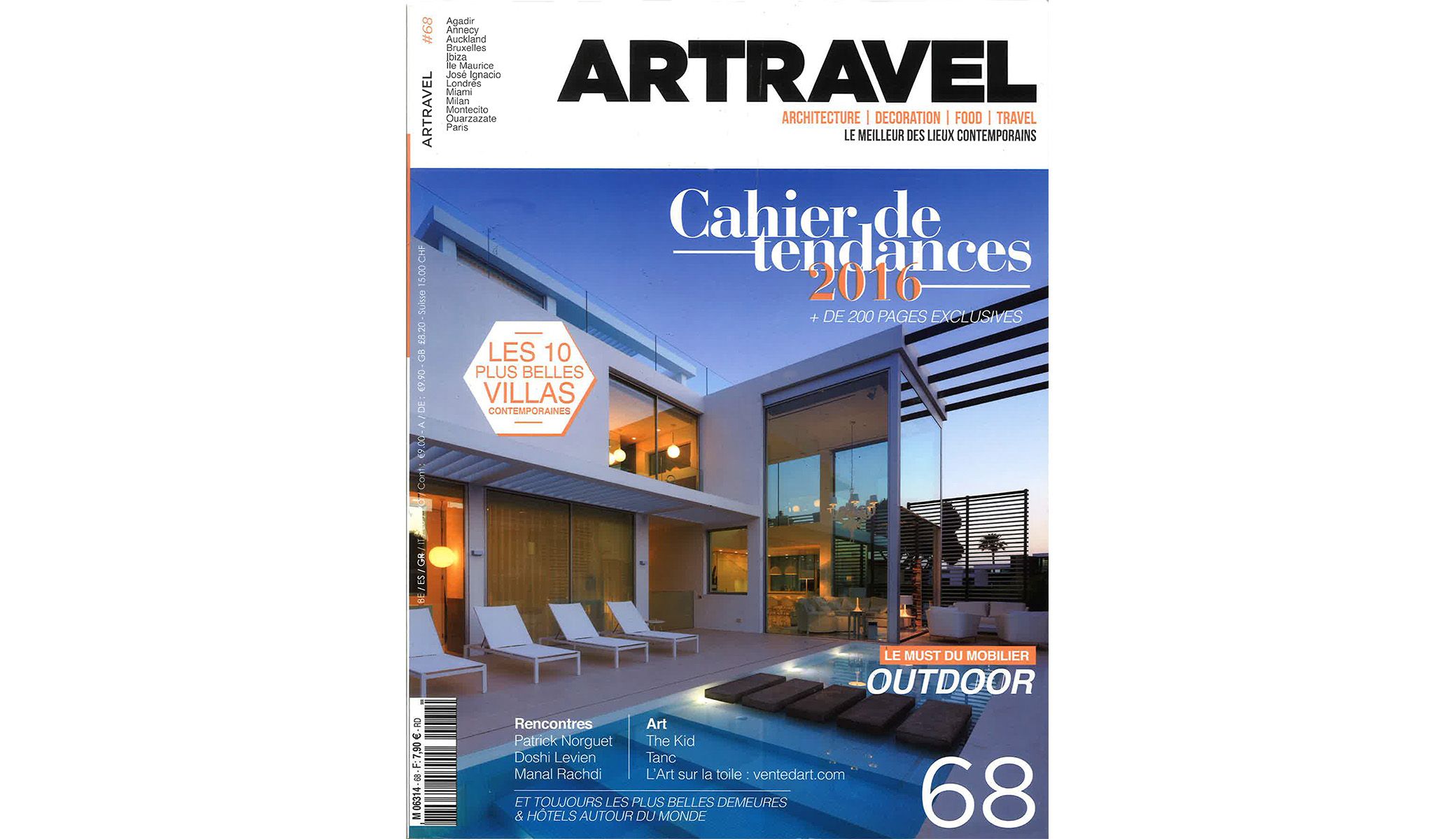 ARTRAVEL: Audacity and Vision