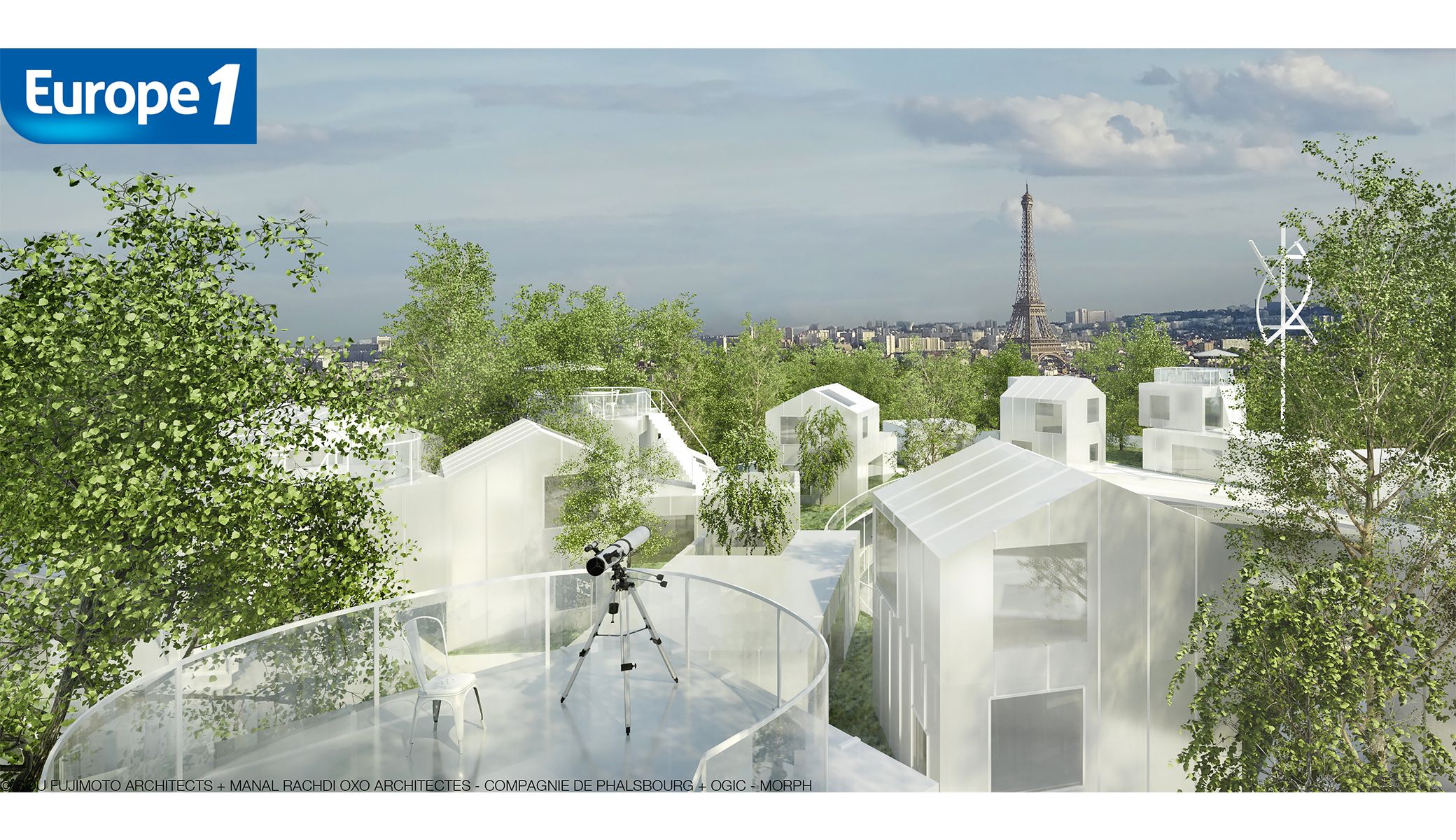 Europe 1 : " What if we'd made the city more green?"