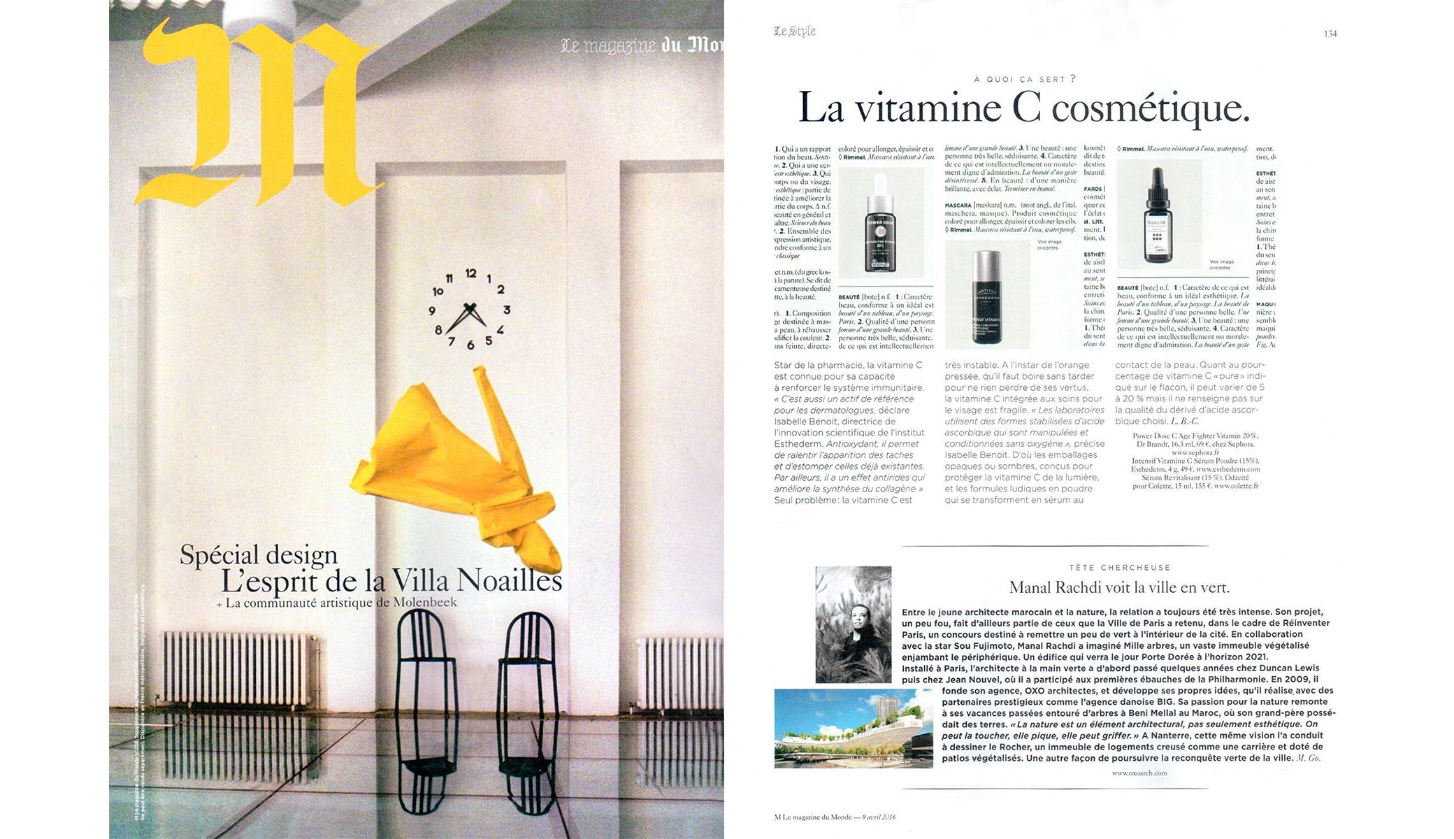 M LE MONDE: Manal Rachdi sees the city in green