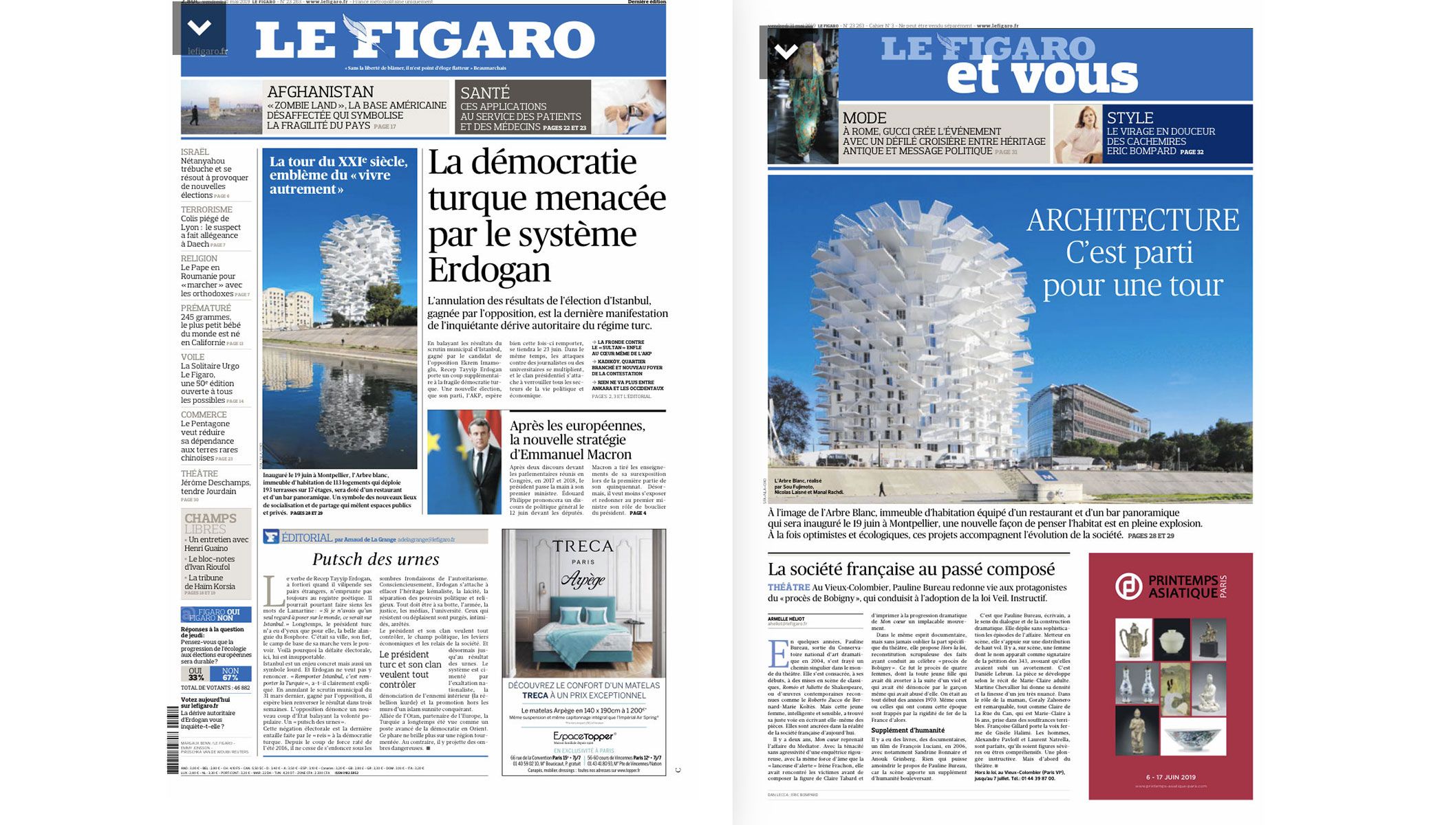 LE FIGARO: The tower, a new way of living together