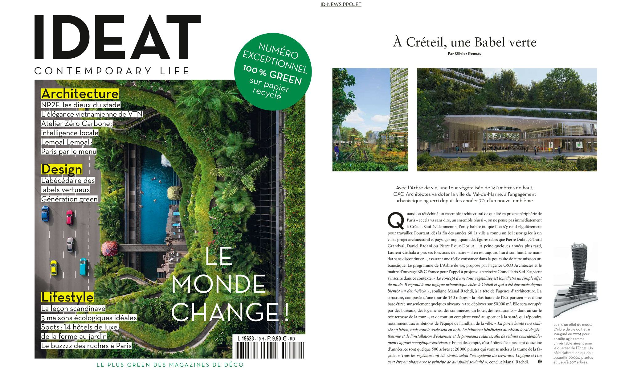 IDEAT: In Créteil, a green Babel