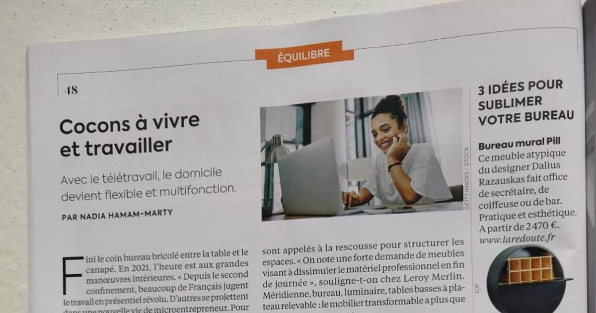 Parution dans L'Express Hors-Série, OXO Architectes