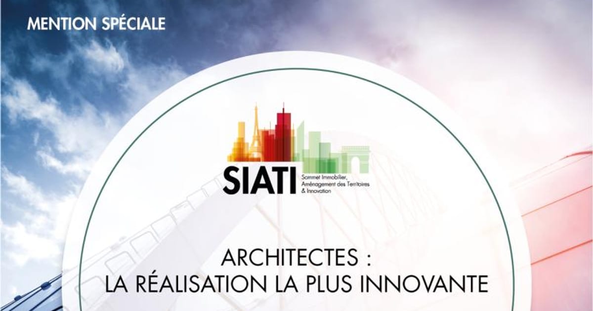 2020 SIATI, Mention spéciale Réalisation la plus innovante (Art'chipel)