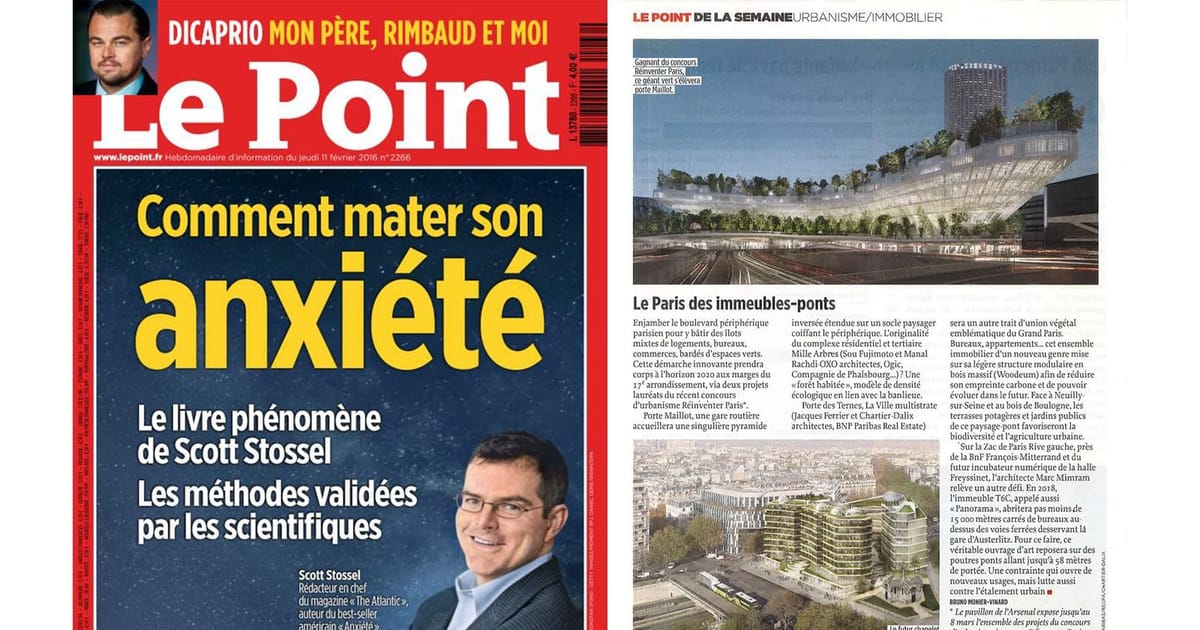 LE POINT : Le Paris des immeubles-ponts