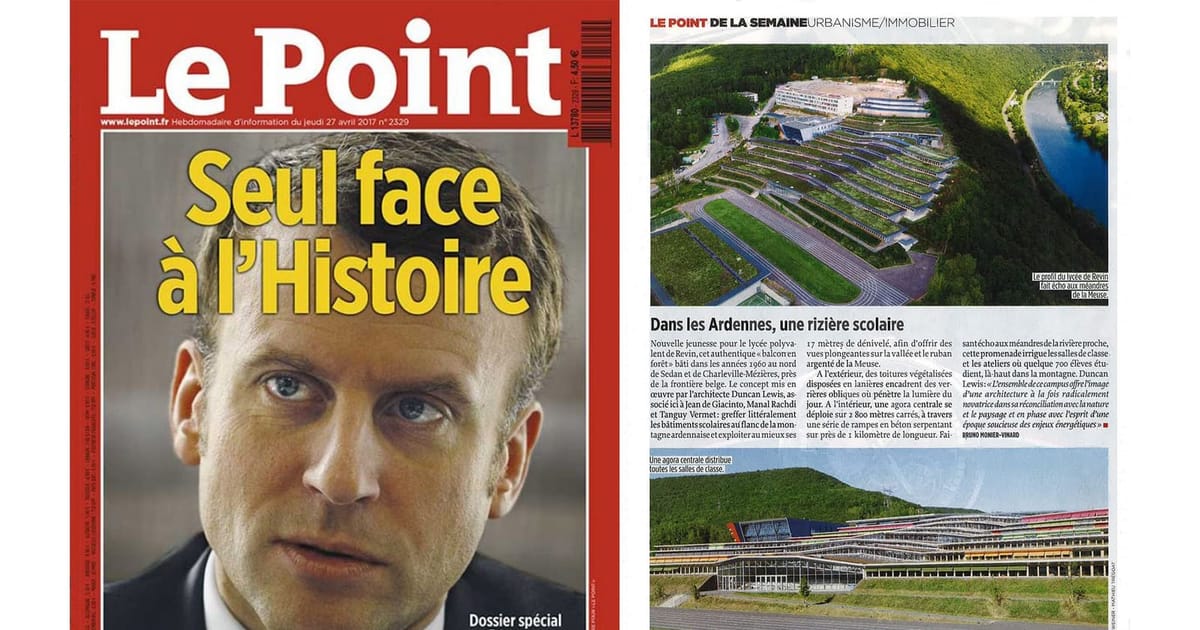 LE POINT : Dans les Ardennes, une rizière scolaire