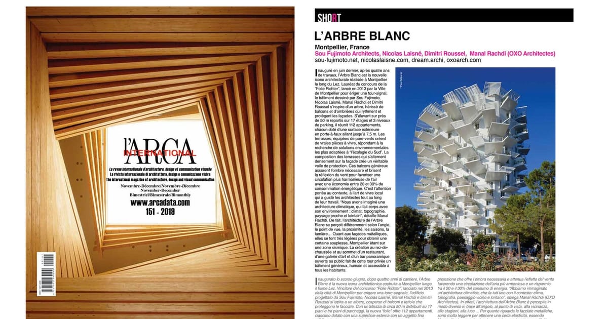 L'ARCA INTERNATIONAL : L'Arbre Blanc