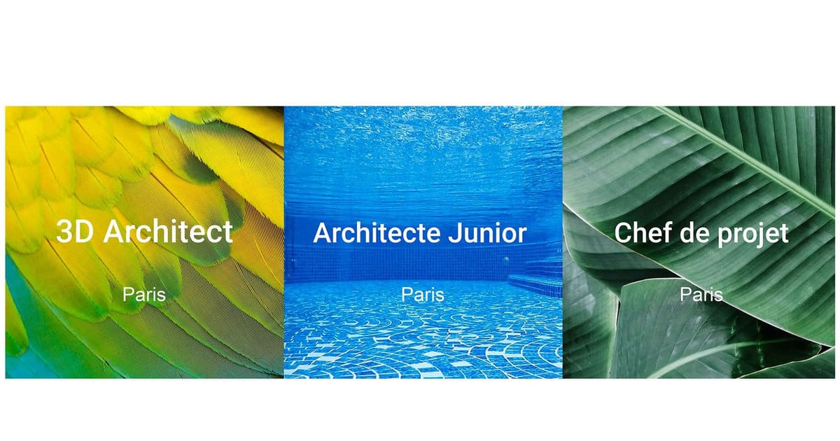 OXO Architectes recrute !