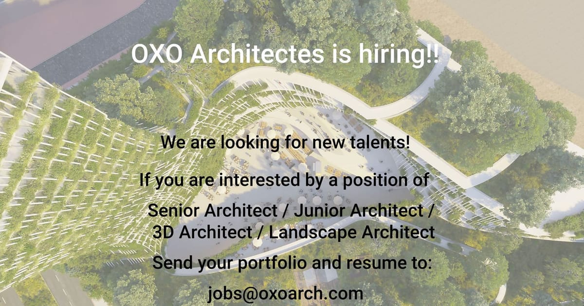 OXO Architectes recrute !
