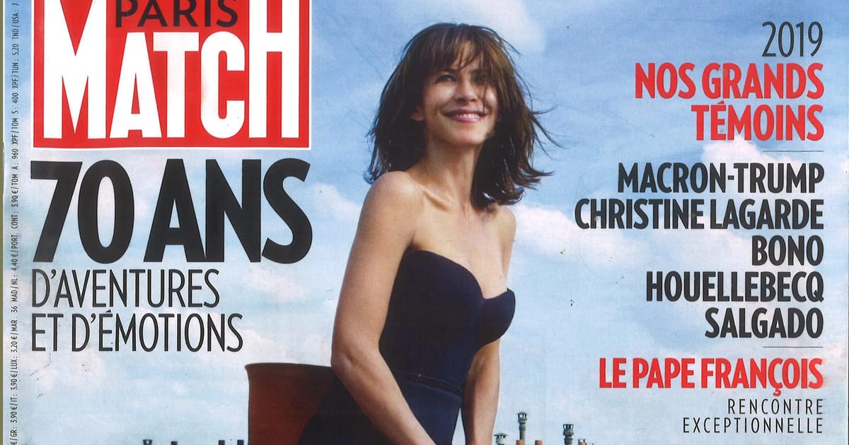 Parution dans Paris Match, Le Parc Mille Arbres